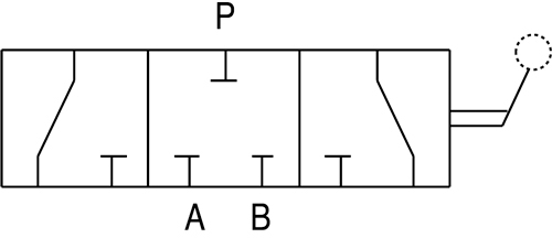 Трехлинейный (трехходовой) дивертор DDF3V