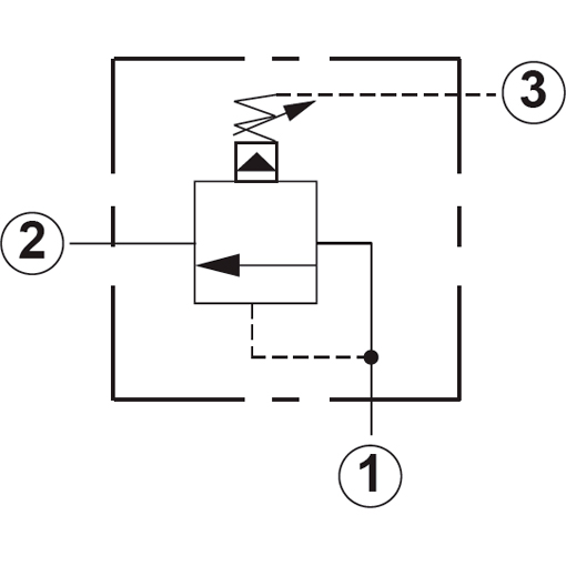 RSBC Клапан для гидросистемы (гидроклапан) последовательности гидравлический
