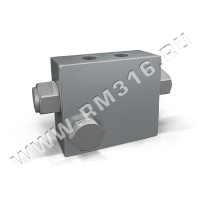 VBPDE 1/4" A FLV V0178/FLV Двухсторонний (двухклапанный) гидрозамок VBPDE 1/4" A FLV V0178/FLV