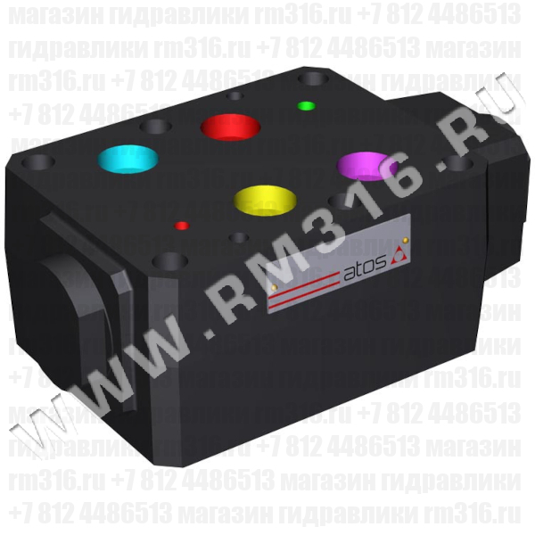 JPR-312 Гидрозамок модульного типа, СЕТОР 8, двухлинейный JPR-312 (ATOS, Италия) Гидрозамок модульного типа, двухлинейный (действует на каналы A и B), Ду = 25 мм (СЕТОР 08), 300 л/мин