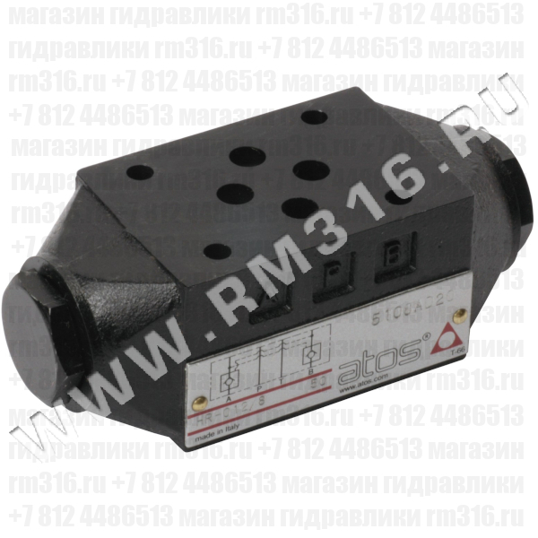 HR-012 Гидрозамок модульного типа, СЕТОР 3, двухлинейный HR-012 (ATOS, Италия) Гидрозамок модульного типа, двухлинейный