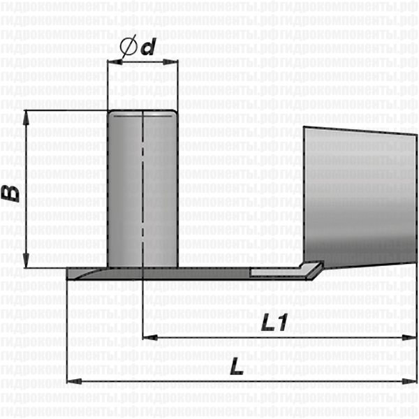 CSAF ЗАМЫКАЮЩИЙ ШТИФТ ДЛЯ ГИДРОЦИЛИНДРА CONTARINI