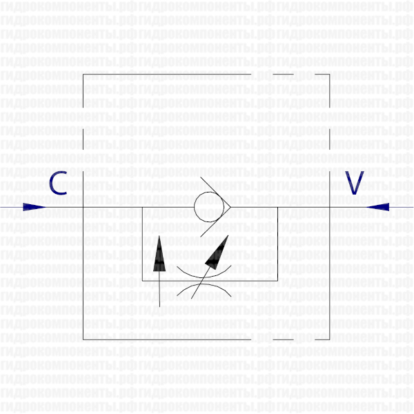 VRFU 90 Marchesini гидроклапан потока