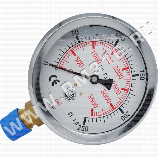 M105RL0250 Манометр гидравлический Italmanometri
