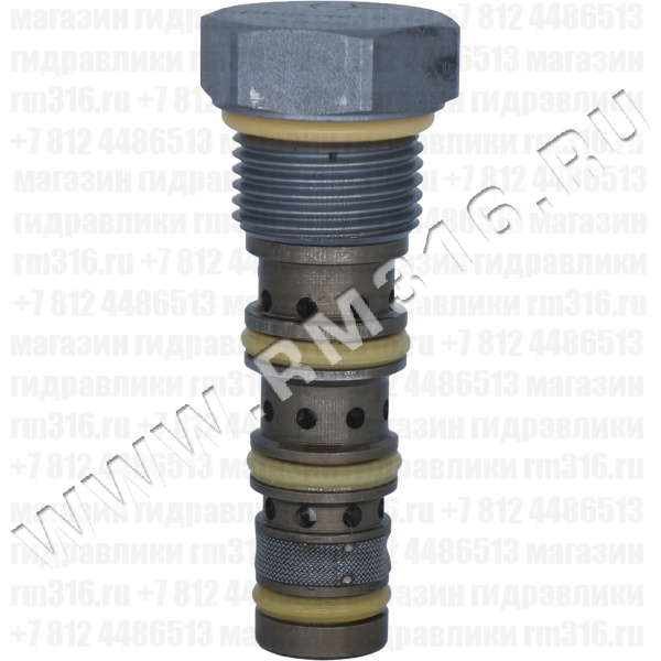 HTD10-40 HTD10-40-0-U (5554400) Делитель крутящего момента / редукционно-предохранительный гидравлический клапан (гидроклапан) картриджного (ввертного) исполнения, гнездо HVC10-4 (HydraForce), резьба 7/8-14 UNF-2A, 56,8 л/мин, 350 бар (HydraForce, США)