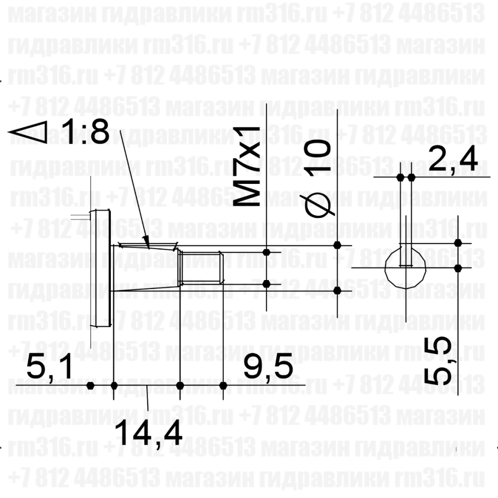 XP-101 Vivolo насос шестеренный