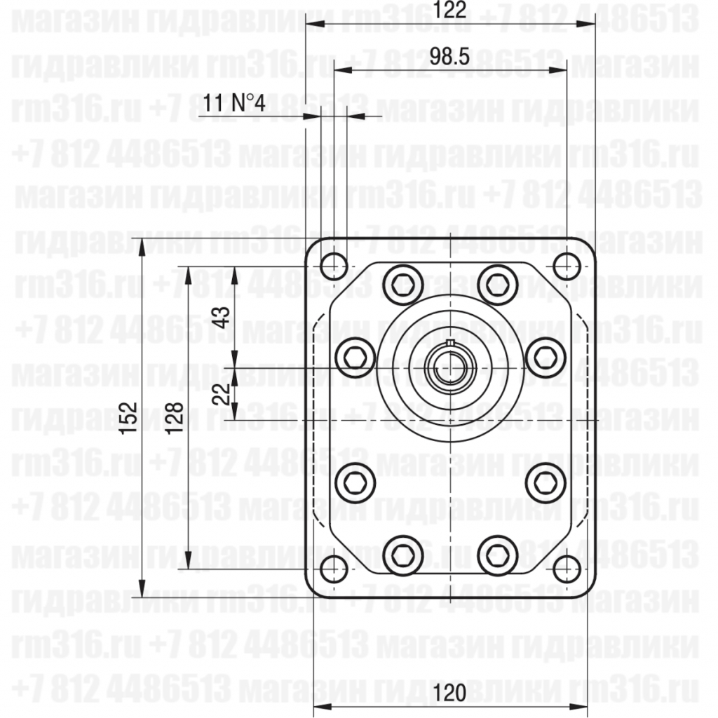 MARZOCCHI GHPA3 НАСОС MARZOCCHI GHPA3 ГИДРОНАСОС