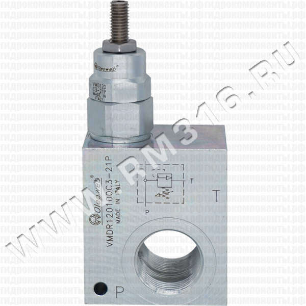 VMDR120100C3 OLEOWEB предохранительный клапан гидравлический