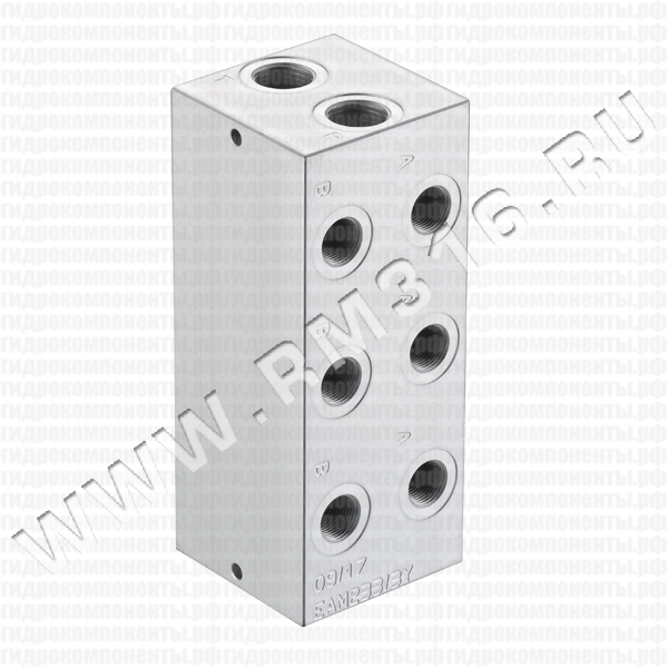 EAM233/3Y Eurofluid монтажная плита CETOP 03, купить в магазине гидравлики