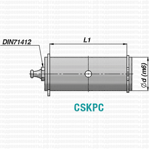 CSKPD ЗАМЫКАЮЩИЙ ШТИФТ - ISO 8132 ДЛЯ ГИДРОЦИЛИНДРА CONTARINI