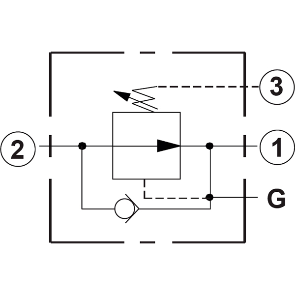 PBDB Sun Редукционный гидроклапан (SUN HYDRAULICS)