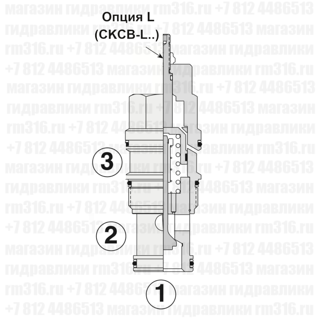 CKCBLCN SUN HYDRAULICS CKCB LCN гидроклапан