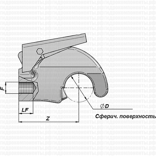 CSGR ВЕРХНЕЕ ЗВЕНО СЦЕПНОГО УСТРОЙСТВА, ПРИВАРНОЕ CONTARINI