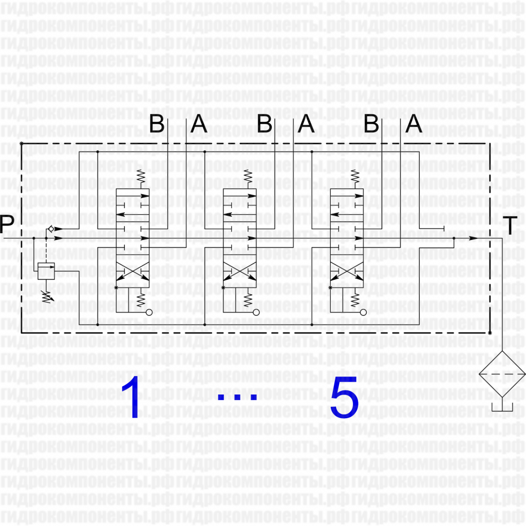 05P40-1A1A1A1А1A1 GKZ1 Гидрораспределитель 05P40-1A1A1A1А1A1 GKZ1