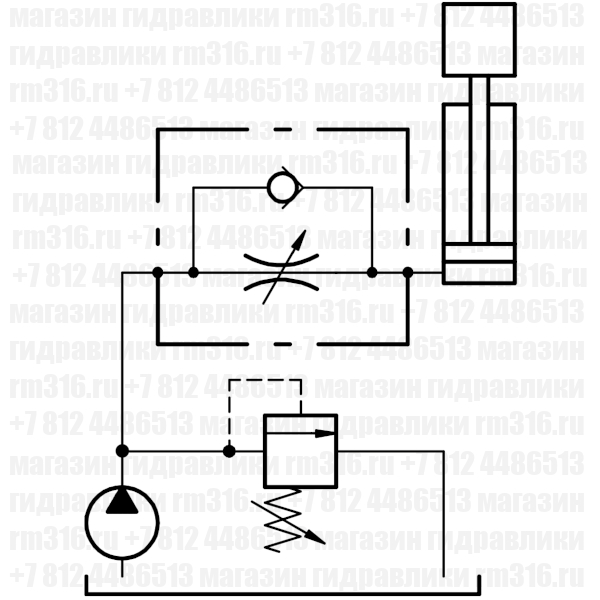 VRF Дроссель для гидравлики