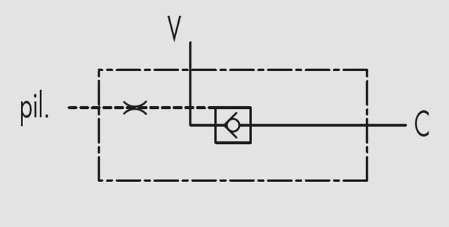 VBL/3 SE 3/8" (V0275) Односторонний (одноклапанный) гидрозамок VBL/3 Односторонний (одноклапанный) гидрозамок