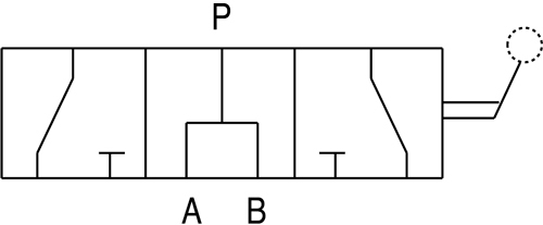 Трехлинейный (трехходовой) дивертор DF 3 VIE