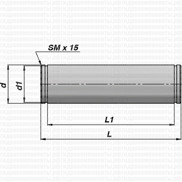 CPPF00 ШТИФТ ДЛЯ СКОБЫ ГИДРОЦИЛИНДРА CONTARINI