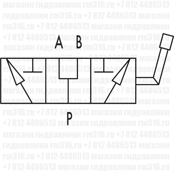 RSAP3V гидравлический кран МТС