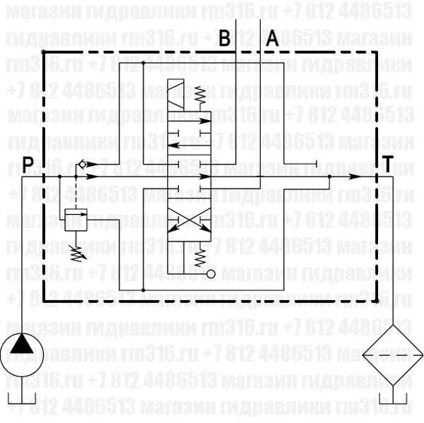 Гидрораспределитель 045010103090000 Galtech