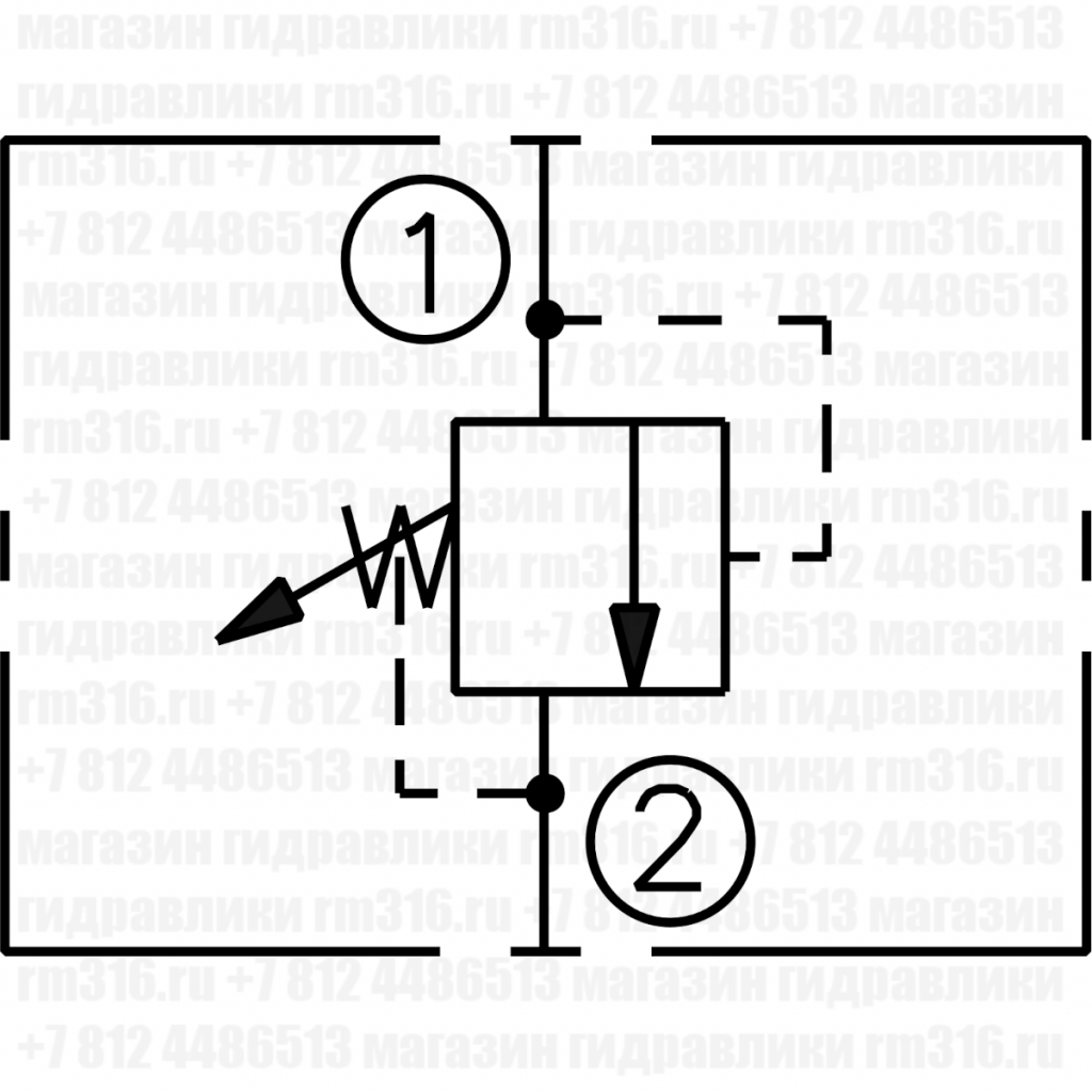 RV08-20 HydraForce гидроклапан