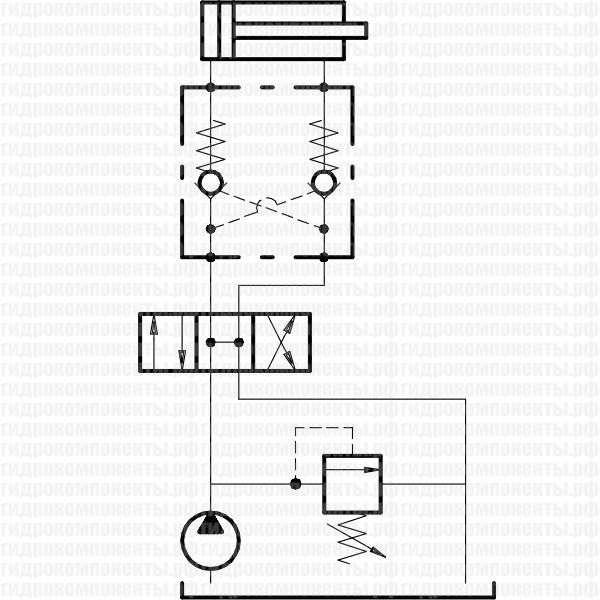 Двухклапанный гидрозамок с банджо-болтом VBPDE 1/4" A FLV (V0178/FLV), VBPDE 3/8" A FLV (V0180/FLV), VBPDE 1/2" A FLV (V0190/FLV)