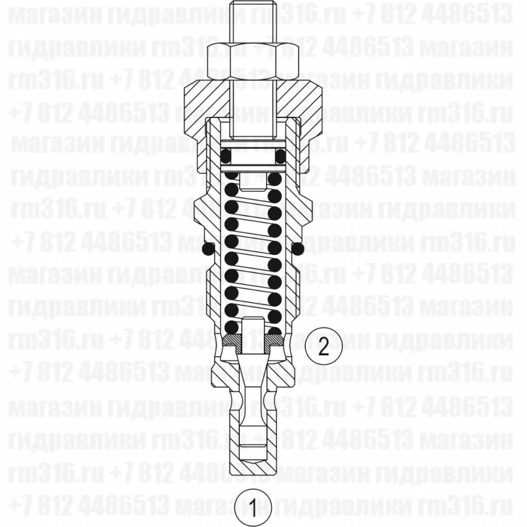 VS-80 Rexroth VS-80 гидроклапан