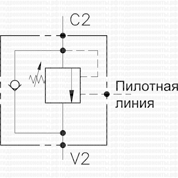 001.449.0X0 (OWC-SE-34-14-X) Luen тормозной клапан гидравлический