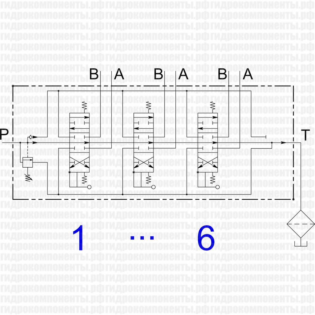 06P40-1A1A1A1A1А1A1 GKZ1 Гидрораспределитель 06P40-1A1A1A1A1А1A1 GKZ1