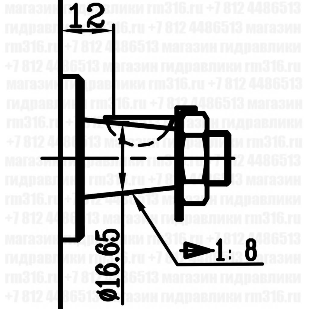 Составной (тандемный) шестеренный насос