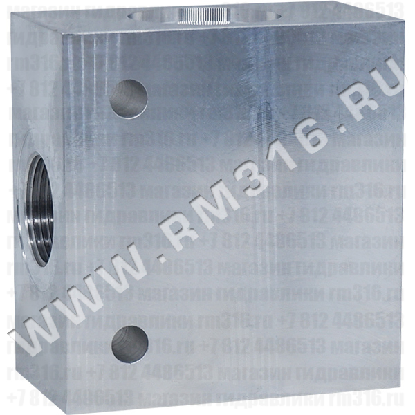 HCX Корпус (алюминий) для ввертного гидравлического клапана (гидроклапана), 1" и 1/4" BSP, гнездо T-17A (SUN), резьба под клапан M36x2