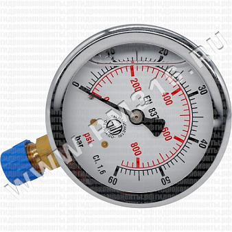MGR-60-BAR/PSI-A (M635RL060) Манометр виброустойчивый, радиальное присоединение