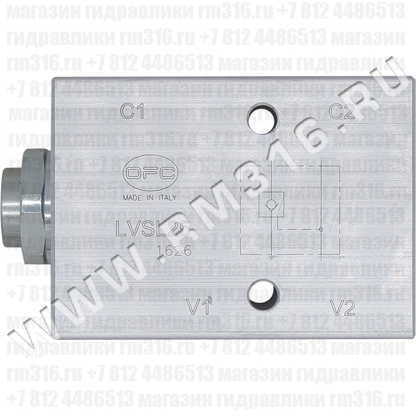 LVSL25 Односторонний (одноклапанный) гидрозамок