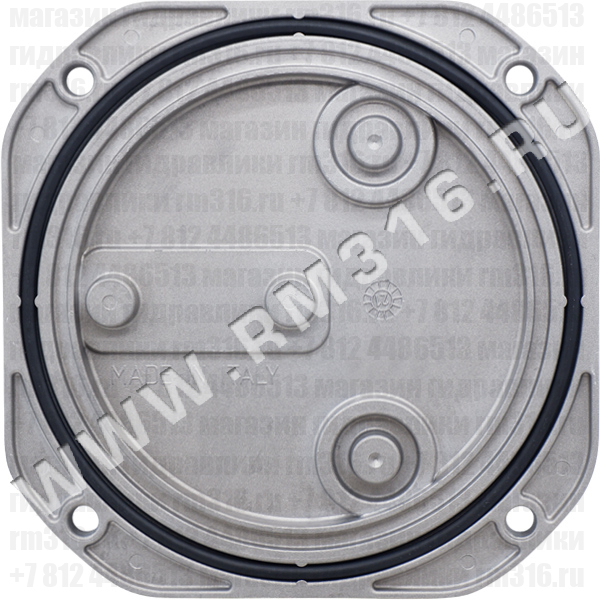 OB275P01GN Инспекционный люк для маслобака, 4 отверстия для монтажа, с уплотнительной вставкой, диаметр 250 мм (MP Filtri, Италия)