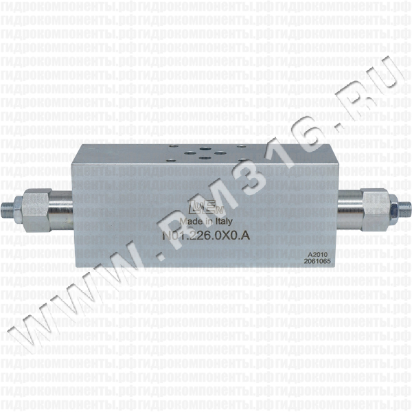 N01.226.0X0.A (A-OWC-60-DE-L6-X) Двухсторонний тормозной (уравновешивающий) клапан N01.226.0X0.A (A-OWC-60-DE-L6-X) Luen тормозной клапан модульного монтажа