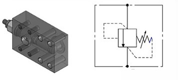 A018405.01.00 предохранительный клапан гидравлический