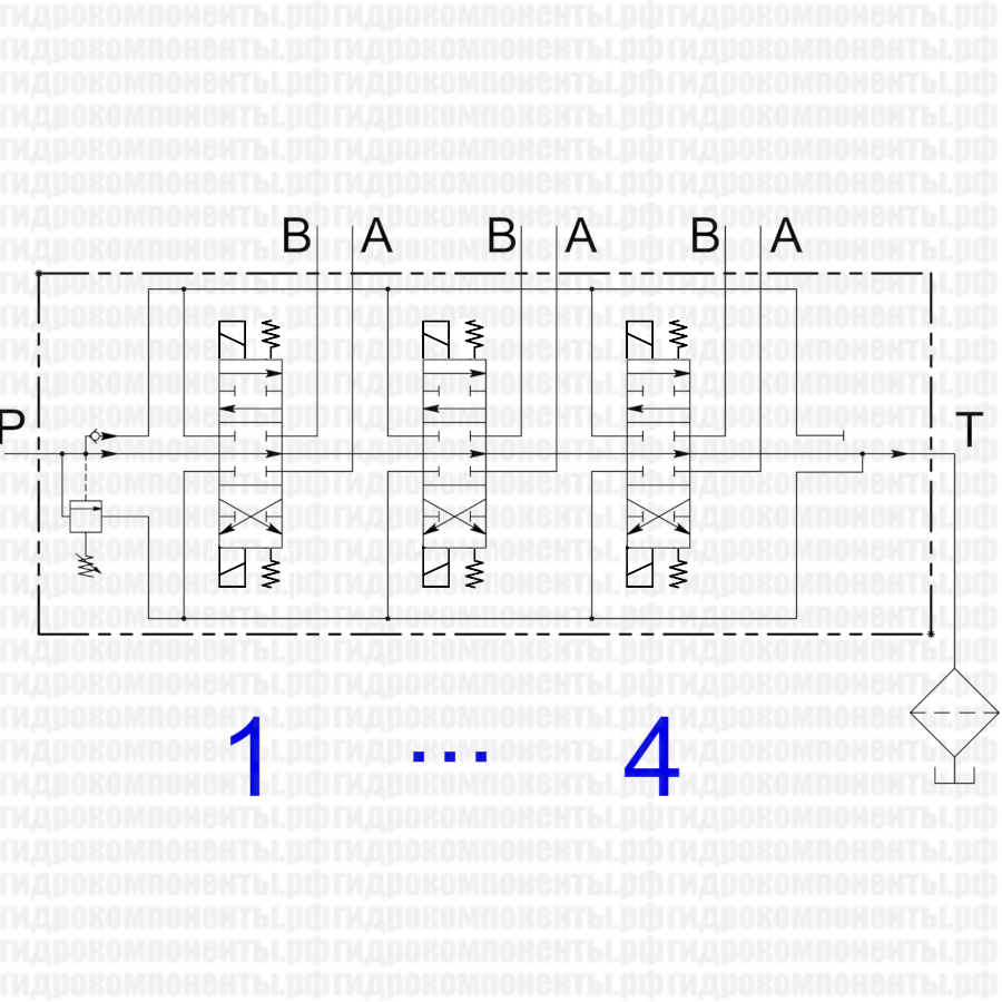 04Z50-AAAA гидрораспределитель Китай