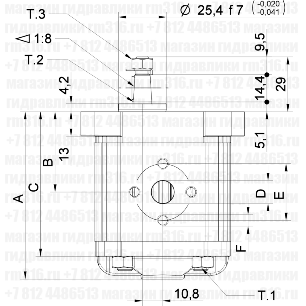 XP-101 гидронасос Vivoil