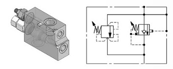 B060461.01.00 HBS клапан гидравлический