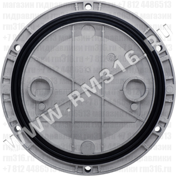 OB356P01GN Инспекционный люк для маслобака, 6 отверстий для монтажа, с уплотнительной вставкой, диаметр 350 мм (MP Filtri, Италия)