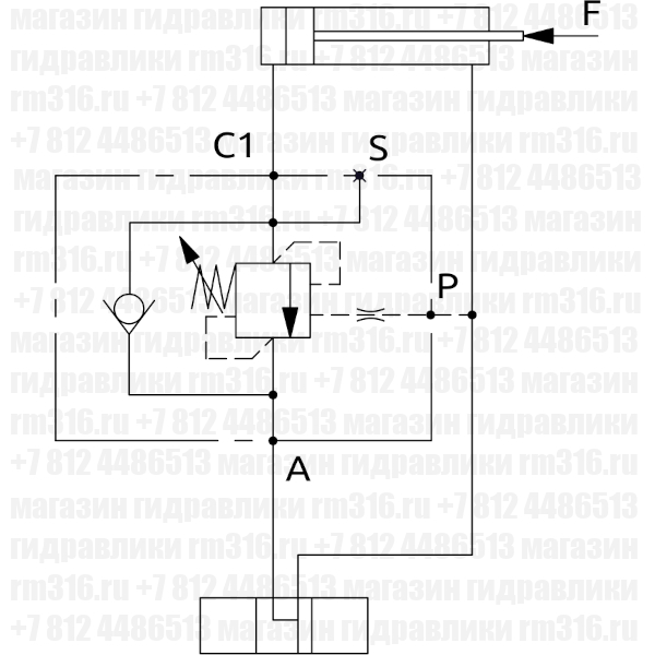 HBS A060391.02.00 гидроклапан, купить в магазине гидравлики СПБ