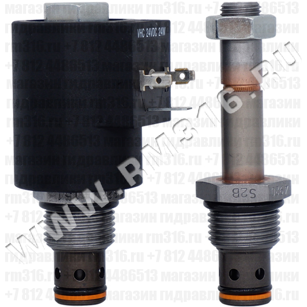 DE-S2B-V0 (14.0202.151) Двухлинейный гидравлический клапан (гидроклапан) картриджного (ввертного) исполнения