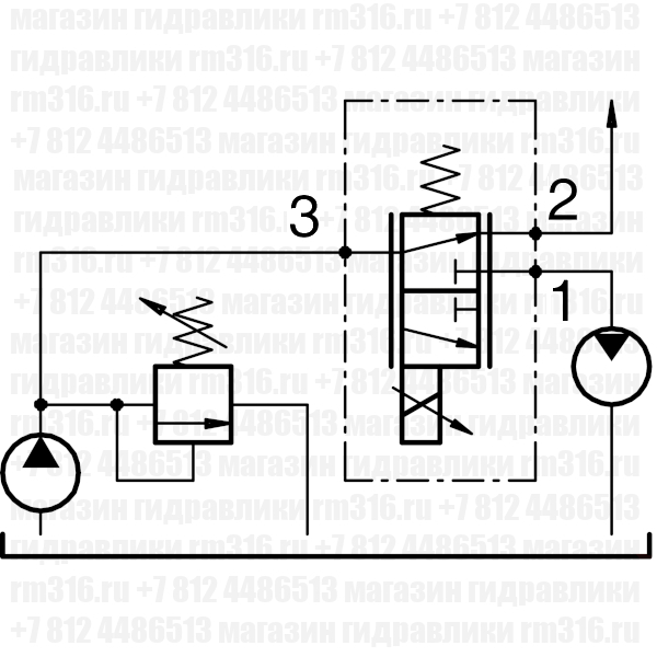 EU-F3G Tecnord гидравлический клапан