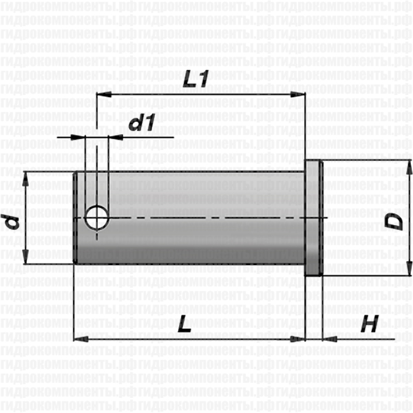 CPPF ШТИФТ ДЛЯ СКОБЫ ДЛЯ ГИДРОЦИЛИНДРА CONTARINI