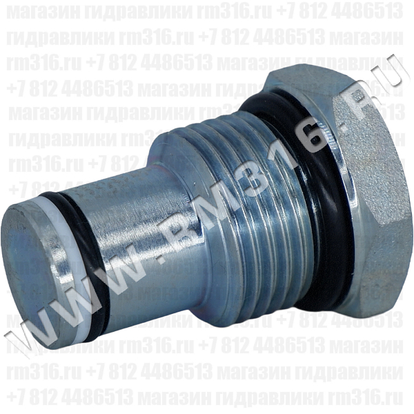 10-2-R0 Заглушка для гидравлического клапана (гидроклапана) картриджного (ввертного) исполнения, гнездо SAE10/2 (SAE 10), резьба 7/8-14 UNF-2A