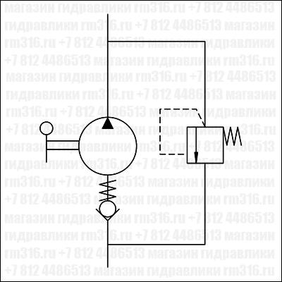 PMP-20-BYB-E-S РУЧНОЙ НАСОС ГИДРАВЛИЧЕСКИЙ (ГИДРОНАСОС)